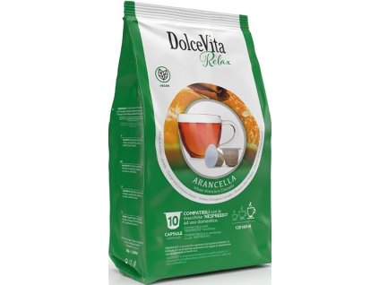 dolce vita arancella nespresso 10 pcs best coffee cz