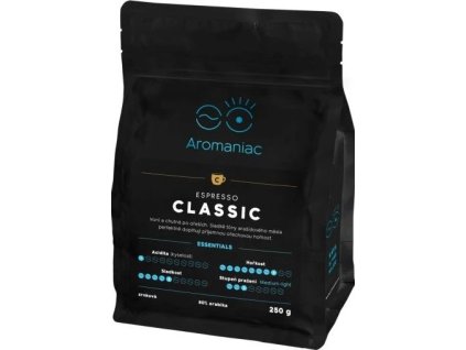 kava aromaniac espresso classic beans 250g nejkafe cz