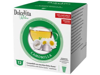 Dolce Vita Chamomile tea for Dolce Gusto 12 capsules