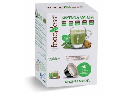 Foodness GinsengMatcha DolceGusto 50 pcs best coffee Czech Republic