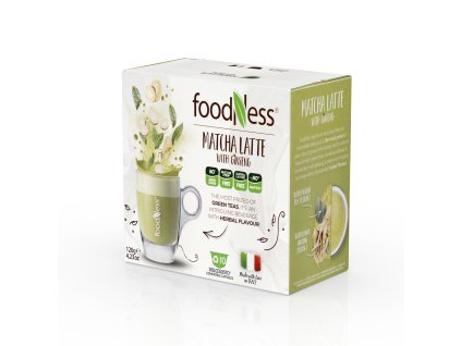 FoodNess Matcha Latte Ginseng & Matcha tea for Dolce Gusto 10 capsules