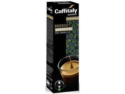 Capsules Caffitaly limited edition Brasil Monorigine 10 pieces to Tchibo Cafissimo