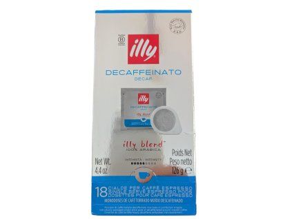 Coffee ESE PODs Illy Espresso Decaffeinated decaffeinated coffee 18 pieces best coffee