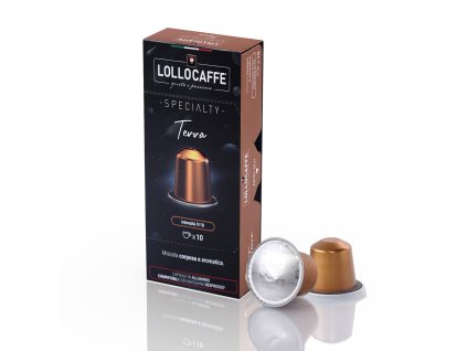 Lollocaffe specialty terra 10 capsules nespresso best coffee Czech Republic
