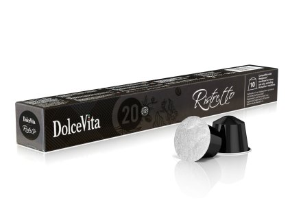 Dolce Vita Ristretto nespresso capsules the best coffee Czech Republic