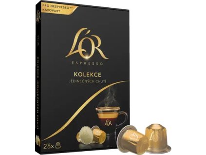 limited collection of l or espresso aluminum capsules for nespresso 28 pcs