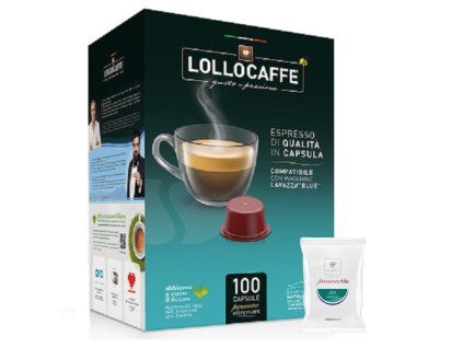 lollo caffe do lavazza blu dek decaffeinated 100 pcs