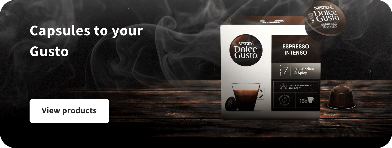 Capsules to your Gusto