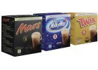 Coffee capsules Mars, Twich, Milky way for Dolce Gusto