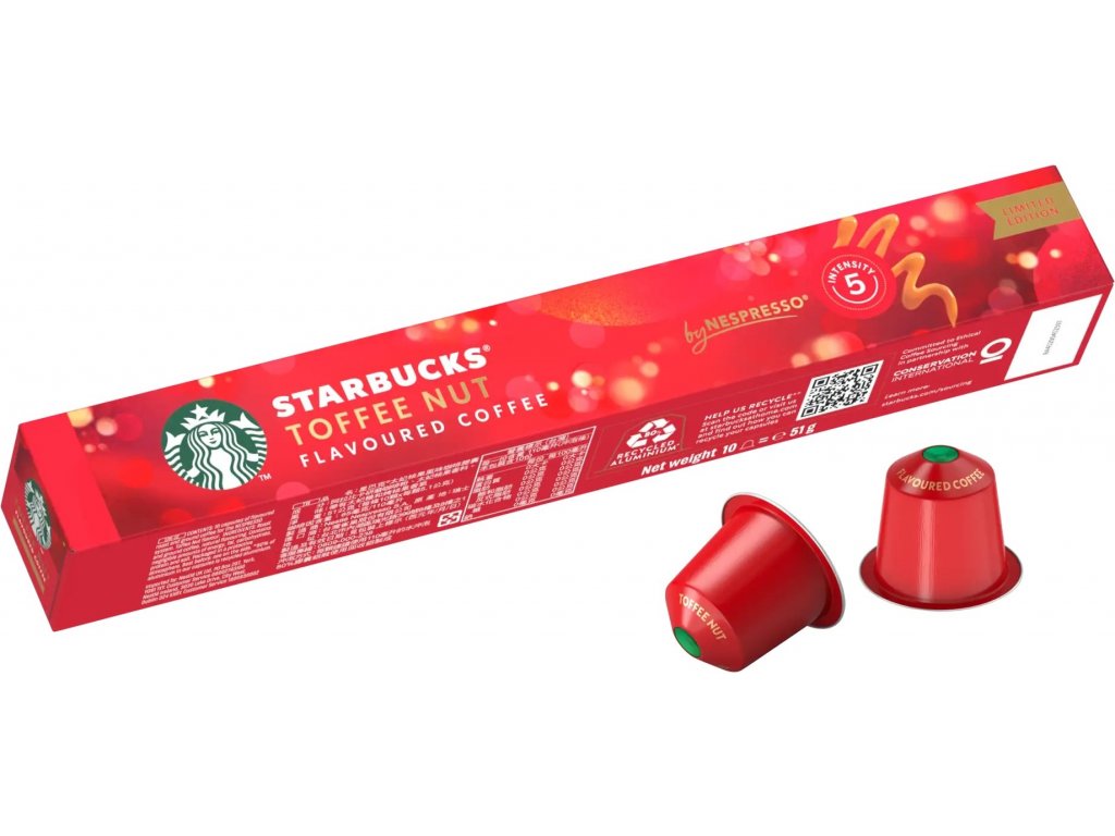 Nespresso flavored coffee hot sale