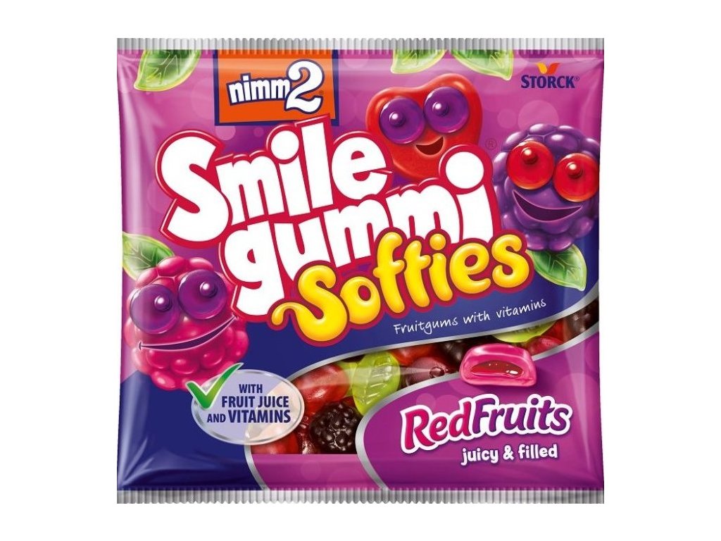 Storck Nimm2 Smile gummi Softies Red Fruits 90 g ⇒ $1.76 Storck Nimm2 Smile gummi Softies Red Fruits 90 g ⇒ $1.76