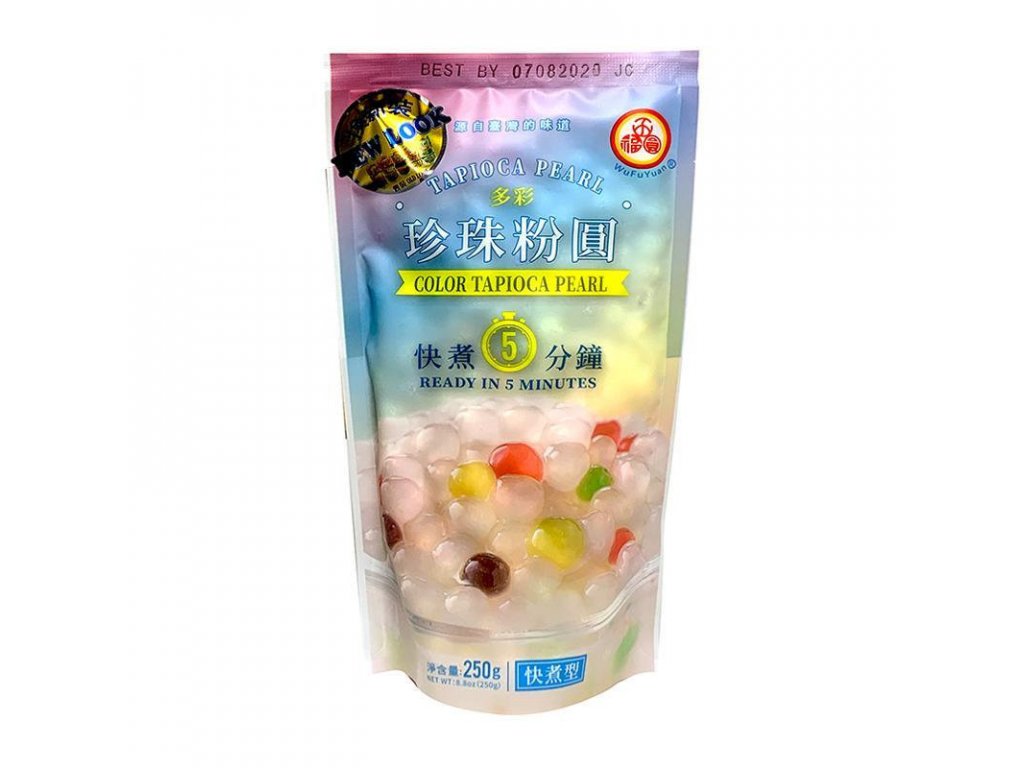 wufuyuan tapioca tapioca colored balls 250g best coffee cz