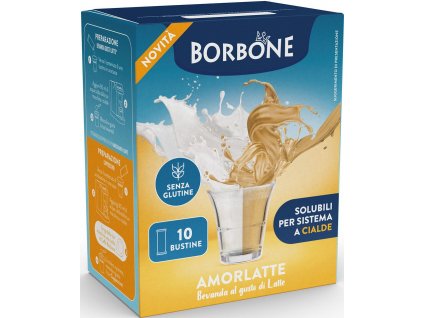 borbone amorlatte 10g instant best coffee Czech Republic