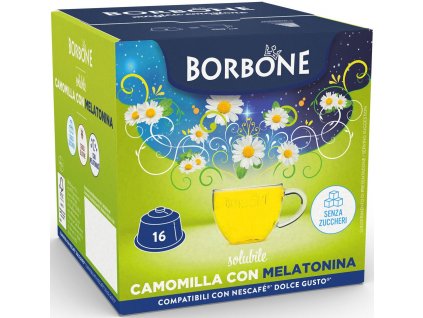 bourbon dolce gusto chamomile melatonin 16 pcs best coffee Czech Republic