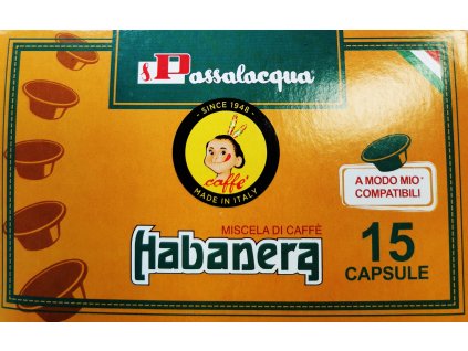 passalacqua habanera and modo mio 15 pcs best coffee Czech Republic