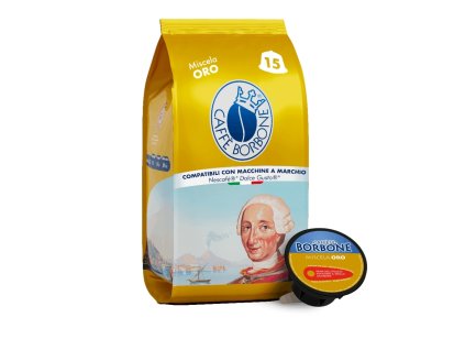 coffee capsules caffe borbone oro do dolce gusto 15 pcs