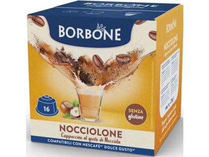 bourbon dolce gusto nocciolone 16 pcs best coffee Czech Republic