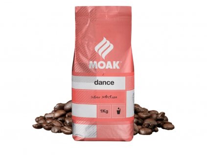 caffe moak dance silver selection coffee beans 1kg nejkafe cz