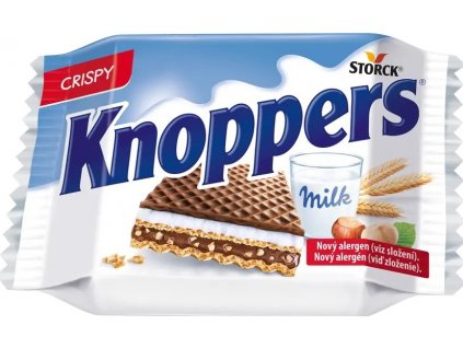 knoppers milk 25g best coffee Czech Republic