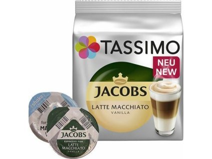 tassimo latte macchiato vanilla 8 pcs best coffee Czech Republic
