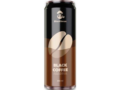 kapitan blackbean black coffee aarabica 250ml best coffee cz