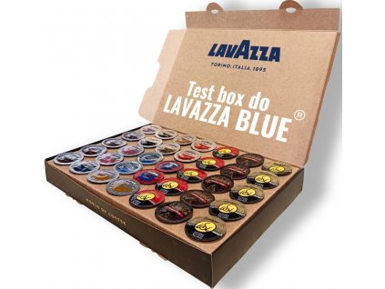 test box lavazza blue the best coffee cz