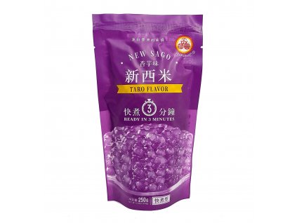 wu fu yuan tapioca balls with taro flavor 250g bubble tea best coffee cz