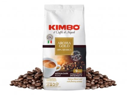 coffee beans kimbo aroma gold 250g 1kg best coffee Czech Republic