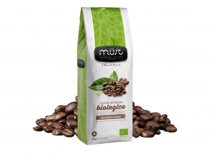 zrnkova kava must biologico 1 kg best coffee cz