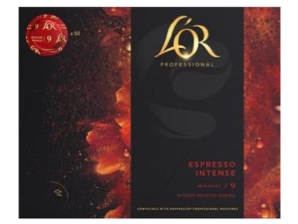 23280 l or espresso intense kapsle do nespresso professional 50ks