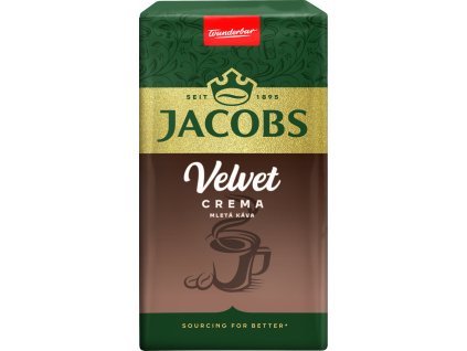 Jacobs velvet crema ground coffee best coffee cz
