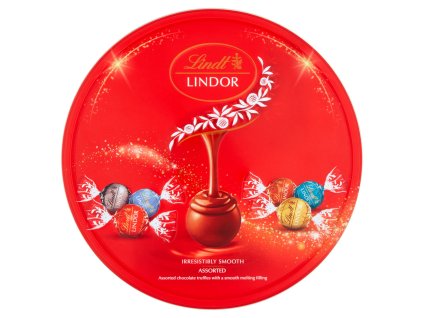 The best coffee Lindt Lindor assorted chocolate truffle tin pixa praline mix 450g.