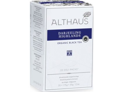 Althaus Darjeeling highlands delipack best coffee Czech