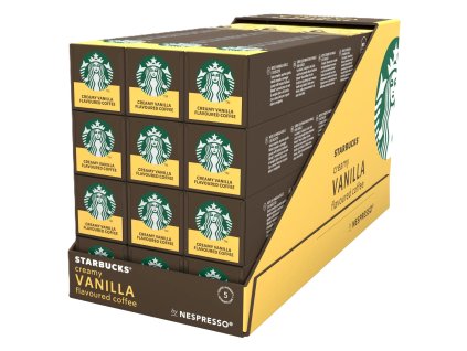 Starbucks Creamy Vanilla coffee capsules for NESPRESSO 120 pcs