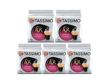 Tassimo L'OR Café Long Intense 16 pcs carton 5 packs