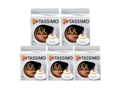 Tassimo L'OR Cappuccino (8 drinks) 16 pcs carton 5 packs