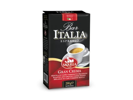 Saquella Bar Italia Gran Crema ground coffee 250g