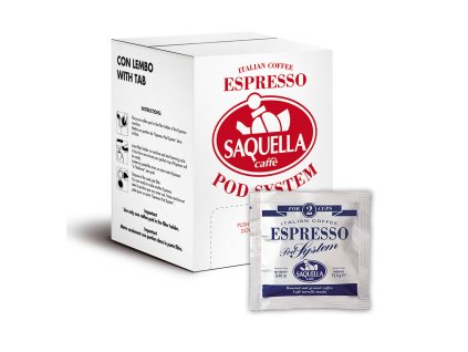 Saquella Espresso Regular ESE PODs 150 pcs