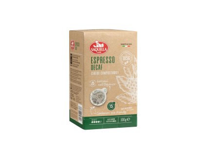 Saquella Espresso Decaf ESE PODs 15 pcs