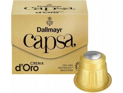 DALLMAYR NESPRESSO Crema d Oro 10 pcs best coffee Czech Republic