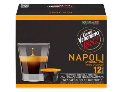 caffe vergnano napoli dolce gusto capsules 12 pcs