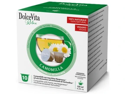 Dolce Vita Chamomile tea in Nespresso® capsules 10pcs
