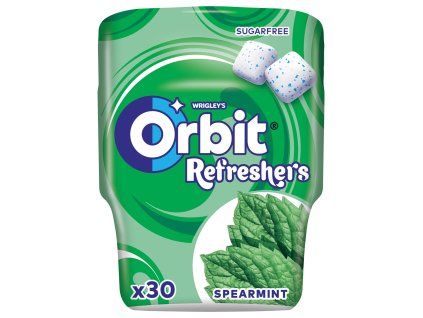 Wrigley's Orbit Refreshers Spearmint dragee can 67g