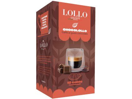 Lollo Caffé Chocolollo espresso ESE pods 18 pcs