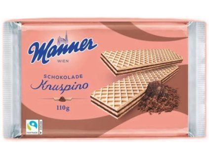 Manner Knuspino Schoko chocolate wafers 110g