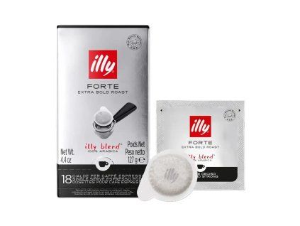 Illy Espresso Forte ESE Coffee Pods 18 pieces