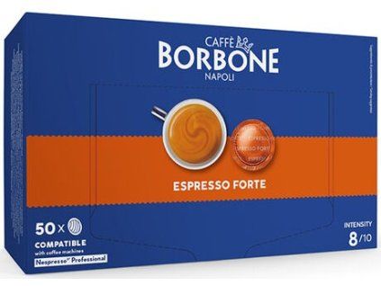 Caffe Borbone Espresso Forte Nespresso® Professional capsules 50 pcs