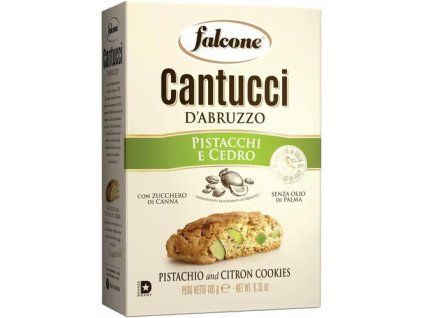 Falcone Cantucci Pistachio biscuits with cedar bark 180g best coffee