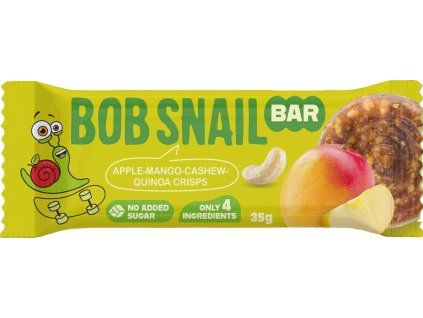 Snail Bob Fruit bar apple, mango with cashews and quinoa 35 g
