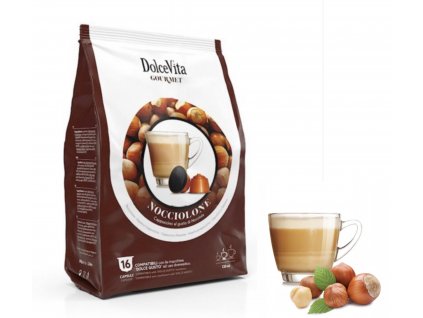 dolce vita cappucino hazelnut to dolce gusto the best coffee Czech Republic